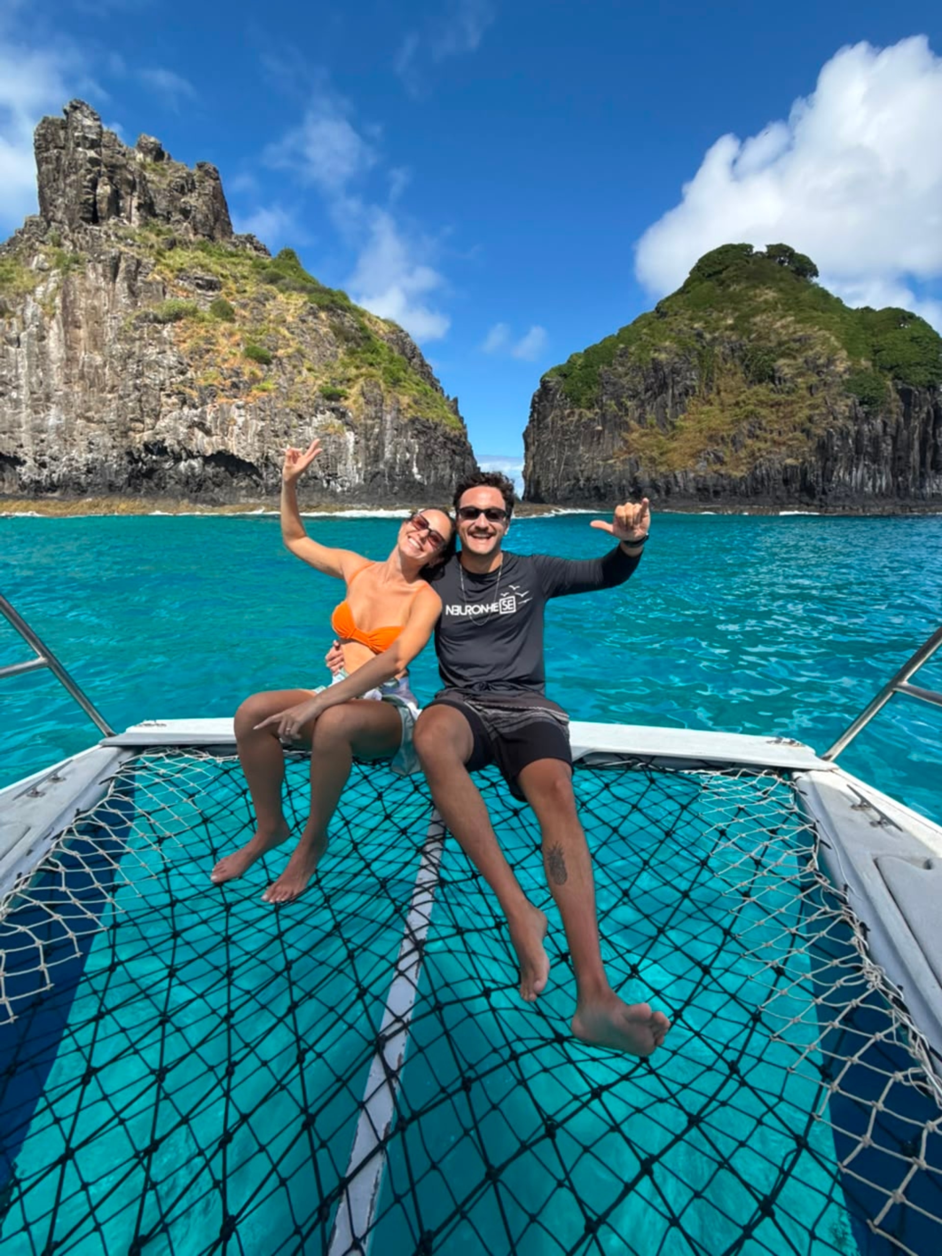 Foto da viagem de Fernanda e Matheus para Fernando de Noronha